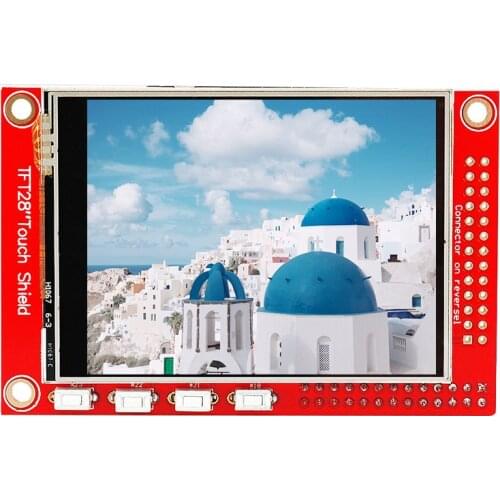 Suitable for Raspberry Pi 3B+Raspberry Pi 2.8-inch TFT display color screen touch screen SPI display