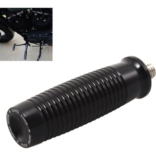 Motorcycle Aluminum Foot Pegs Rider Rear Front Pedal Footrest RoughCrafts Fits For Harley 1984-2016 Sportster Softail Dyna