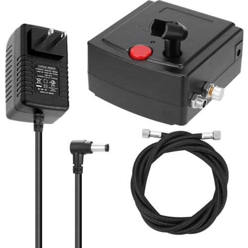 Portable Spray Pump Air Compressor for Makeup Art Painting Craft Model Flower Spraying Machine