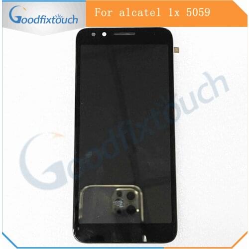 5.3'For Alcatel 1X OT5059 5059 5059A 5059D 5059I 5059J 5059T 5059X 5059Y Touch Screen Digitizer Glass LCD Display Assembly Frame