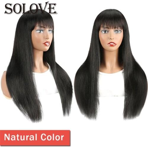 SOLOVE Colored Wigs