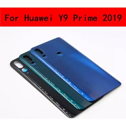 For Huawei Y9 Prime 2019 Back Cover Battery Cover Rear Door Case Panel For Huawei P Smart Z Back Cover Housing