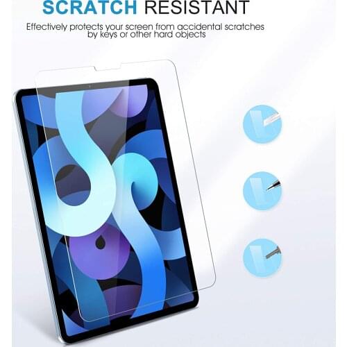 Tablet Tempered Glass Screen Protector Cover for Apple IPad Pro 11 2018 /2020 Scratch Resistant Anti-fingerprint Protective Film