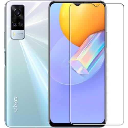 Tempered Glass For Vivo Y51 2020 Protective Film Screen Protector Phone Cover