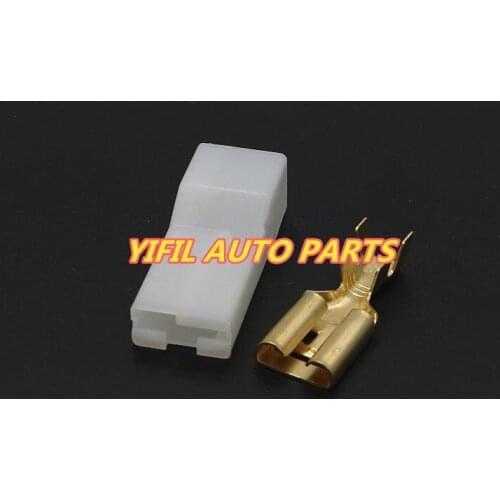 10 pcs female wire connector 1 pin connector terminal Plugs socket Fuse box Wire harness Soft Jacket DJ7011-9.5-21