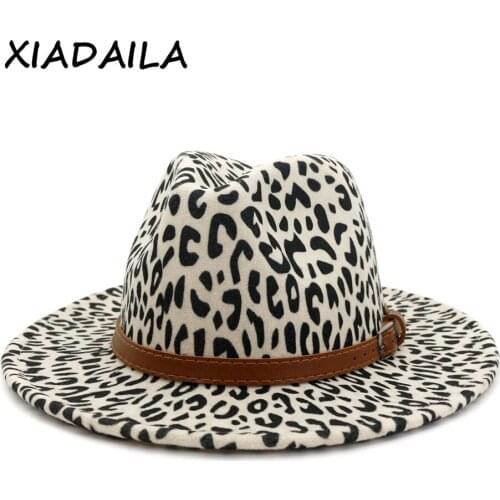 2020 winter hats for women fashion Flat wide Brim Panama Wool Felt Jazz Fedora Hats for men bonnet cowgirl vivenne westwood