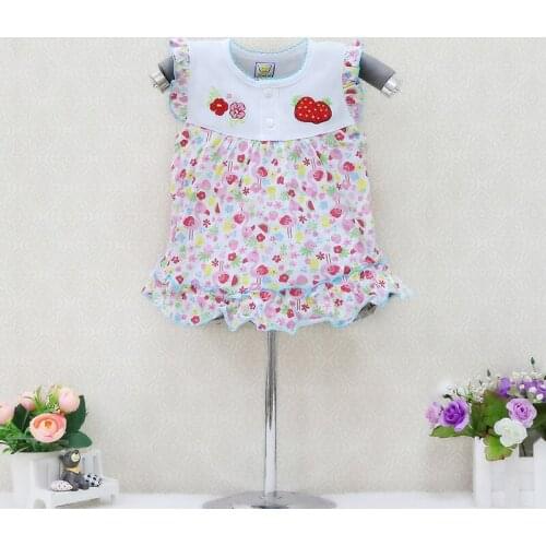 2019 Baby girl summer clothes toddler winter 100% cotton girls fashion long dress children clothing newborn kids underdress