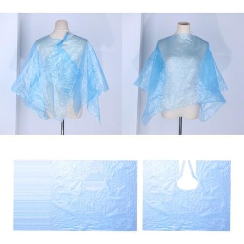 50/100pcs Disposable Hairdressing Cloth Hair Cutting Hairdressing Barber Salon