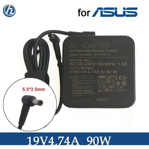 Laptop Adapter for Asus 19V 4.74A 90W EXA1202YH ADP-90YD B A53 A53Z U47A U50A U57A K501UX K53E K55A Q550L U56E X53E X551M X555LA