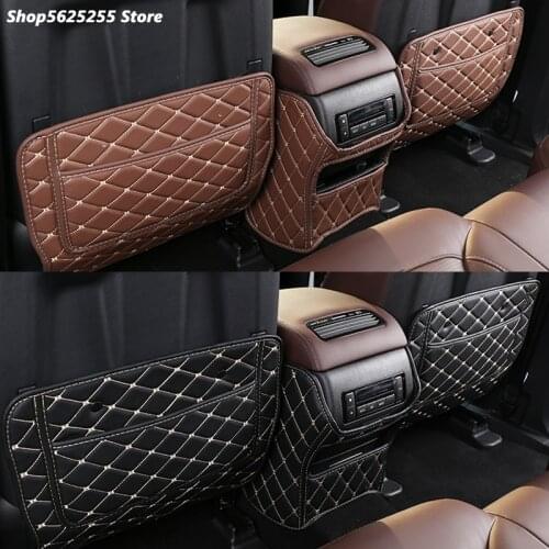 For Great Wall Haval H9 Accessories 2020 2016 2017 2018 2019 Rear Seat Anti-Kick Pad Rear Backrest Seats Cover Protective Mats