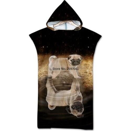 Microfiber Fabric Adult Bath Towels Beach Towel Changing Bathrobe Cloaks Hooded Swimming Pool Gym Fitness Bath Towels