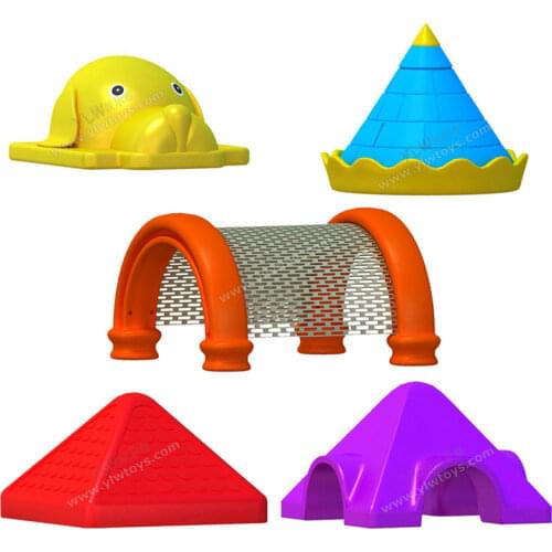Amusement outdoor/indoor playground replacement plastic roof,play structure plastic accessories