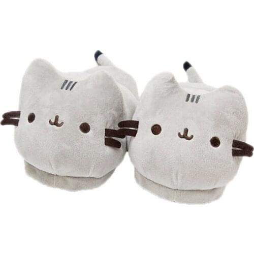 Couple Home Slippers Winter Indoor Shoes Warm Plush Floor Slides Ladies Snug Sneakers Unisex Cartoon Anti-slip Soft Cotton Shoe