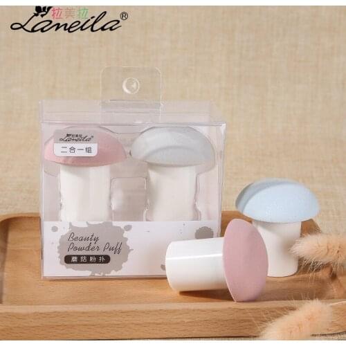 Lameila Wholesale pao shui da Q Bomb Makeup Puff Mushroom Skin Delicate Flutter Wet And Dry Dual Purpose A80103