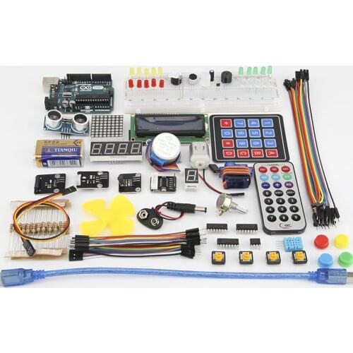 Sensor LCD Module Motor WIFI For arduino uno r3 learning kit/for arduino Starter Kit / for arduino uno R3 development board kits
