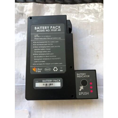 ORIGINAL Fiberfox FFLBT-40 battery pack 11.1V 5200mAh for Fiberfox mini 6s mini 4s S5 S6 fiber fusion splicer mini 4S 6S welder