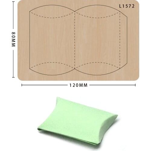 Pretty box wood cutting dies for scrapbooking new wooden die mould Suitable for common die-cutting machines in the market