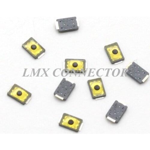 500Pcs Yellow Push Button Switches 2x3x0.6mm SMD 2P 0.5A 12V For Mobile Phone Camera