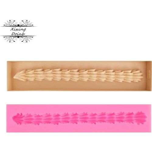 1Pcs Shell Chain Silica Gum Mold Cake Decoration Tool Candy Chocolate Gum Mold