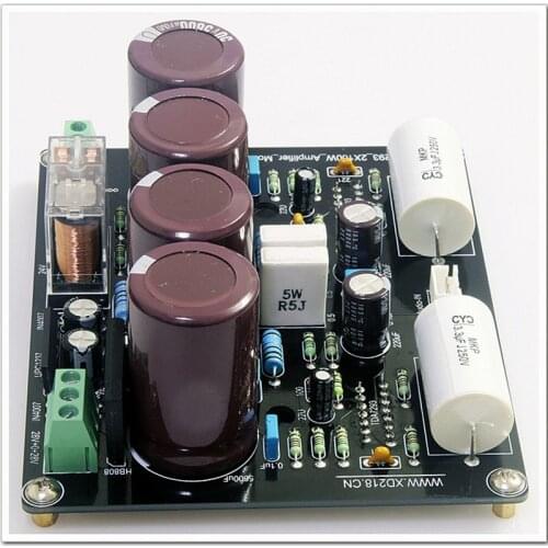 100W 2.0 channel TDA7293 current feedback type power amplifier board