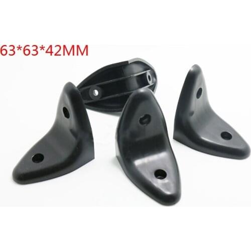 30pcs/Lot L shape Nylon Bathroom washing room Partition door brackets 90degree public toilet PVC clapboard corner brackets