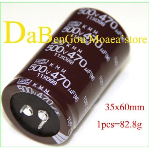 500v 470uf 550v 100% Original new NCC Electrolytic Capacitor capacitance Radial 35x60mm (10pcs)
