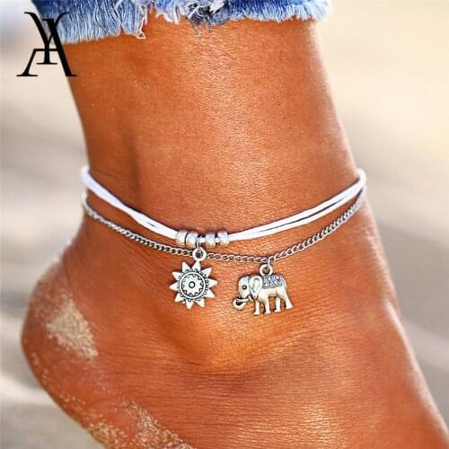 AY Bracelets On The Leg