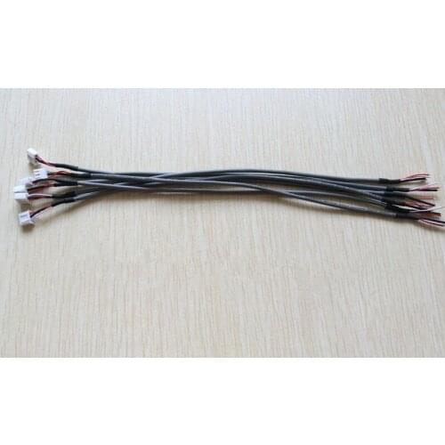 Free Ship 10pcs 2 core+shield 3 wire with Pressure wire terminals,potentiometer extension line 290MM diameter 3MM extension cord