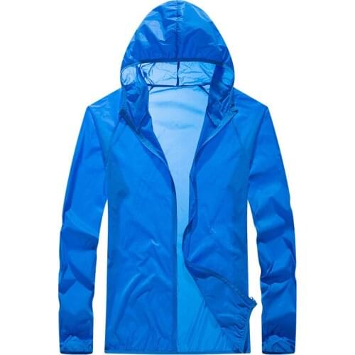Quick Dry Skin Coat Sunscreen Waterproof UV Women thin Army Outwear Ultra-Light Windbreake Jacket Women Men Windproof Coat Jacke
