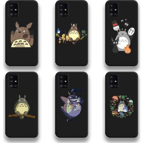 Totoro Spirited Away Anime Phone Case For Samsung Galaxy A52 A21S A02S A12 A31 A81 A10 A20E A30 A40 A50 A70 A80 A71 A51 5G
