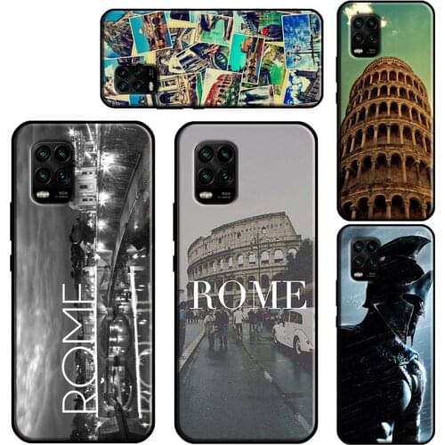 Italy Rome City Case For Xiaomi Mi 11 Lite 10 9 9T 10T Pro A3 11 Ultra POCO M3 X3 Pro F2 F3 Phone Fundas