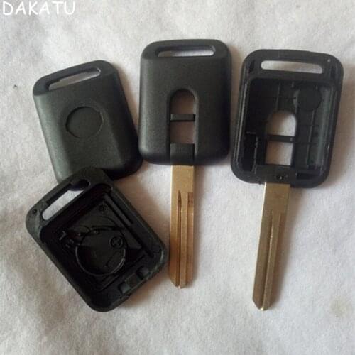 DAKATU 2 Botton Remote Key Shell Case For Nissan X-trail Navara Micra Almera 2 Buttons