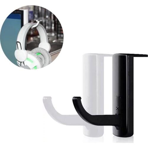 For PS5 Host Headset Support Headphone Wall Mount Holder Bracket Hanger Storage Stand For Playstation Console Game Accessories