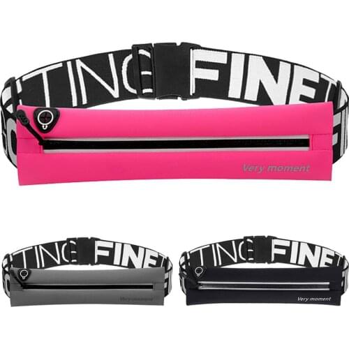 Outdoor Sports Running Mobile Phone Pockets Sports Waterproof Pockets Invisible Mobile Phone Pockets Elastic Belt Large Capacity