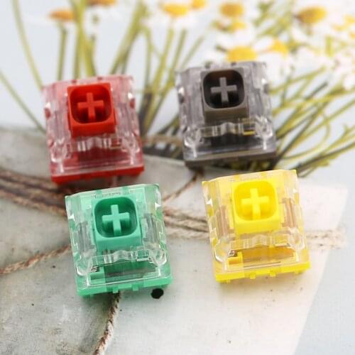 Keypro Kailh Box Chinese Style SMD RGB MX Switch Red Grey yellow Green Dustproof Switch For Mechanical keyboard IP56 waterproof