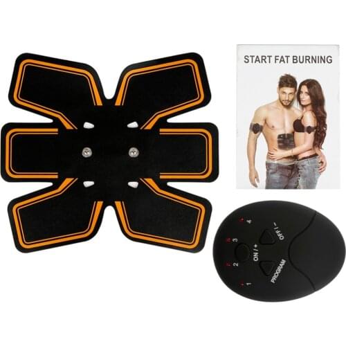 Body Sculpting Massager Stimulator Pad Smart Abdominal Muscle Training Sticker in Fitness Gym Abs Sports for Fitness Accessories