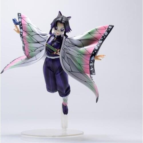 Demon Slayer Character Kochou Shinobu Cute Figure Model Toys 20cm