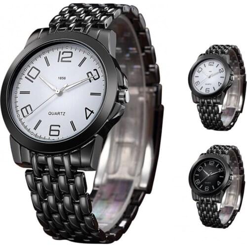 50%HOT WLISTH Men Waterproof Luminous Business Steel Quartz Analog Watch Wristwatch