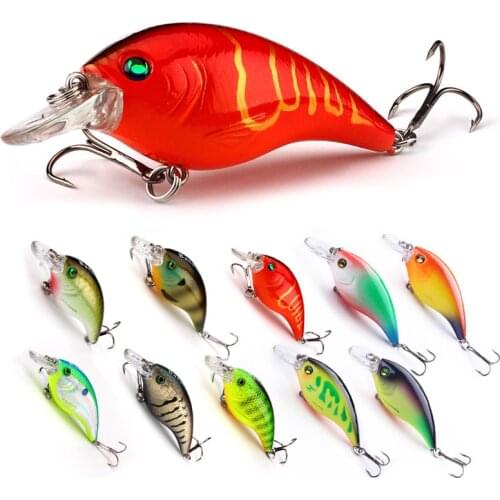 New 6cm 10g Swimbait float Crankbait carp fishing lures wobblers artificial pike bait For sea fishing goods hard lure fake baits