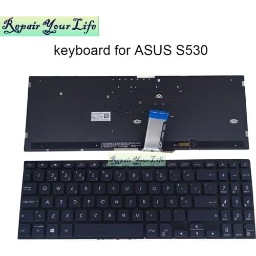 Portuguese backlight keyboard for Asus vivobook X512J computers keyboards Portugal X512UF X512DK X512JA X512 JF 0KNB0 5610PO00