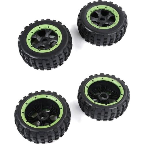185mm*70mm Giant Grip Tyre Off-Road Tire with Strong Wheel Hub for 1/5 scale LOSI 5IVE-T ROVAN LT KING MOTOR X2 Traxxas X-maxx