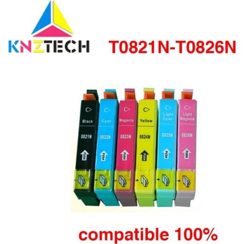 Highquality T0821N-T0826N ink cartridge compatible for TX700W/TX800FW/R270/R390/RX590/R290/RX610/RX690/1410/TX650/T50