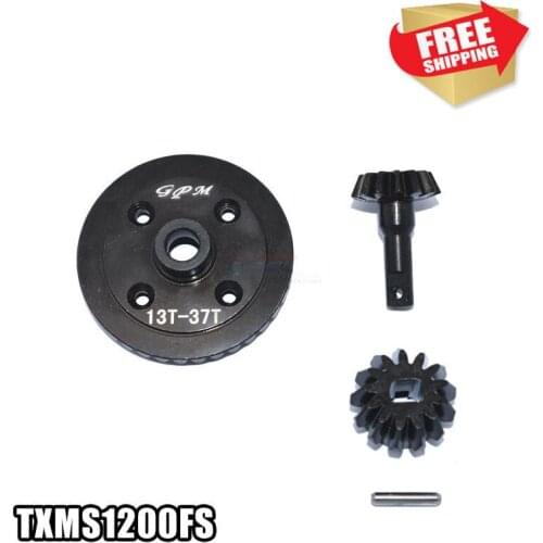 RC Parts 1/10 MAXX 45 hardened steel front rear drive large small bevel one set for trax 89076-4 option