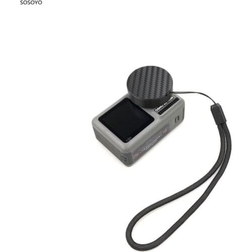 Lens protection cover cap scratch protector sponge Mats With Lanyard For DJI OSMO Action Sports Camera Accessories