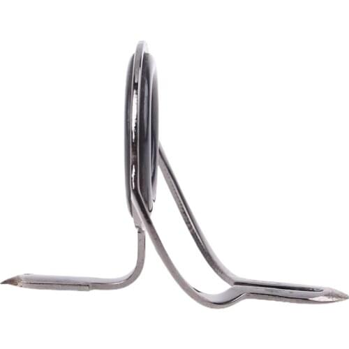 55KD 7Pcs Mixed Size Fishing Top Rings Rod Repair Kit Line Guides Eyes Sets