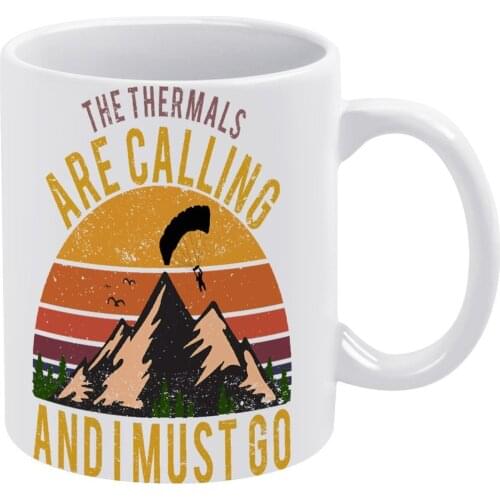 Paraglider Mug Cafe Mug Cheap Retro Ceramic Cups