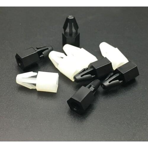 M3 aircraft buckle single head nylon stud buckle type nylon hexagon isolation post plastic post，One hundred in a bag
