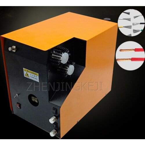 Small Half Stripped Twisting Machine Shielded Wire Braided Wire Brushing Wire Spliter Twisted Wire Thread Rolling Machine 220V