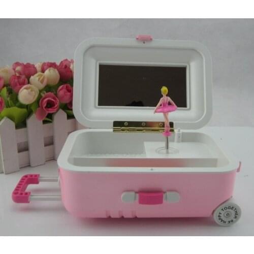Music box creative pull box music box plastic material decoration gifts birthday gifts to friends