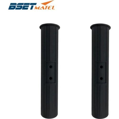 BSET MATEL 2 pieces 2018 New Black color Fishing Rod holder Inner Sleeve Rod Pod Nylon Plastic Tube Liner